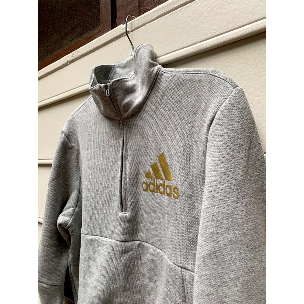 adidas 1/4 zip sweatshirt, size S - Picture 5 of 11